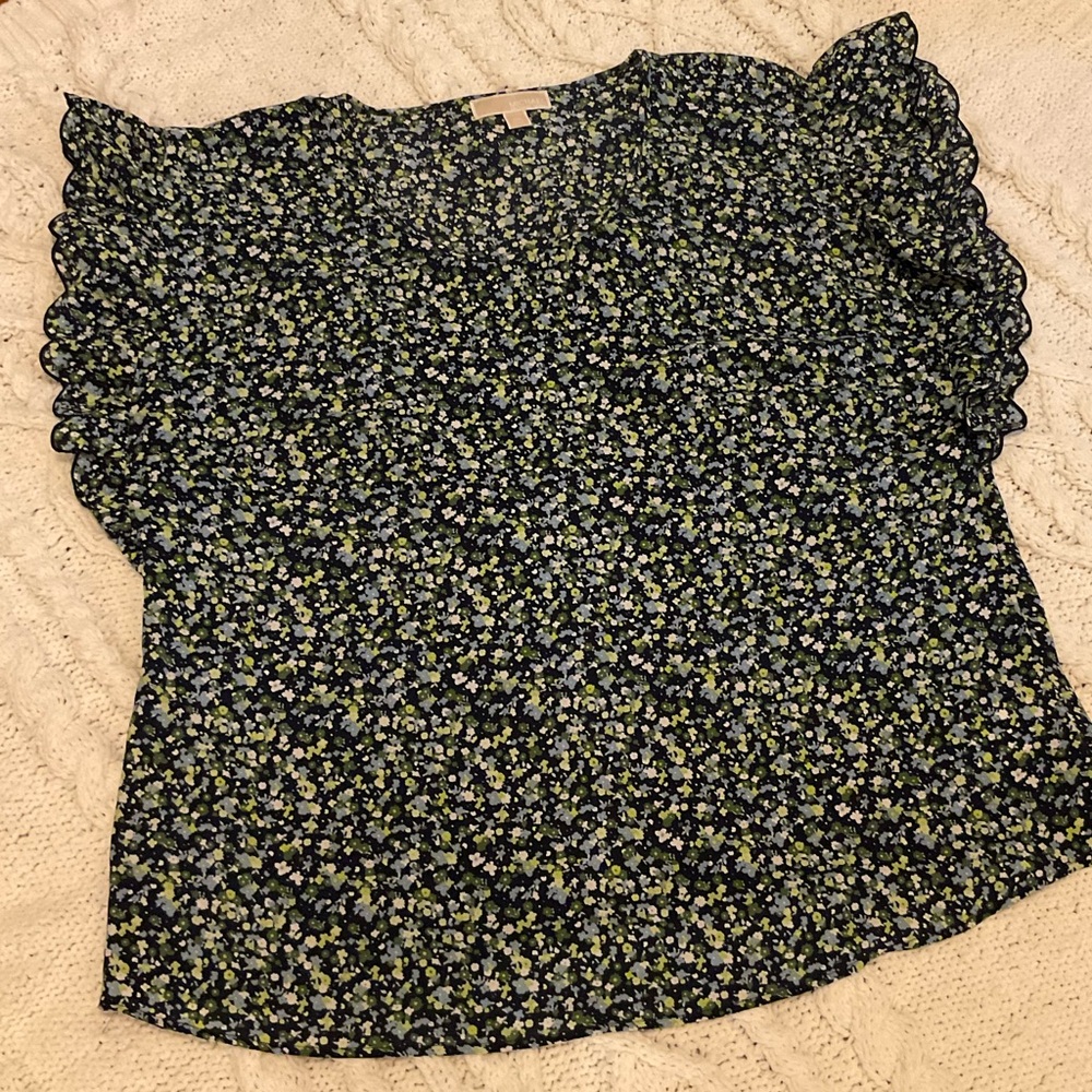 Michael Kors 0X floral top